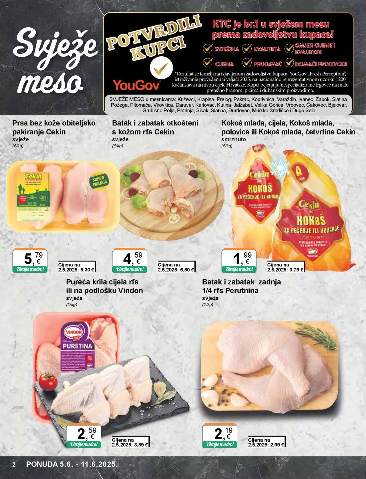 KTC katalog | vrijedi od 05.06.2025 | Stranica: 2 | Proizvodi: Puretina, Meso