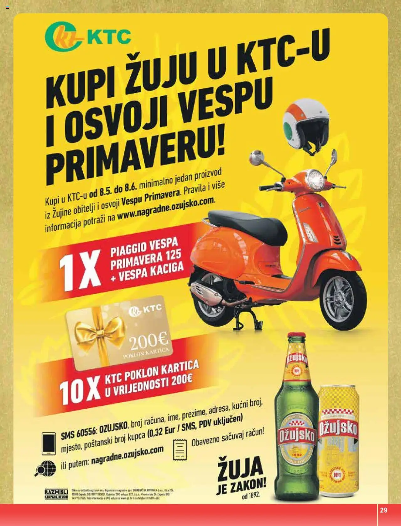 KTC katalog | vrijedi od 05.06.2025 | Stranica: 29 | Proizvodi: Kaciga, Ožujsko