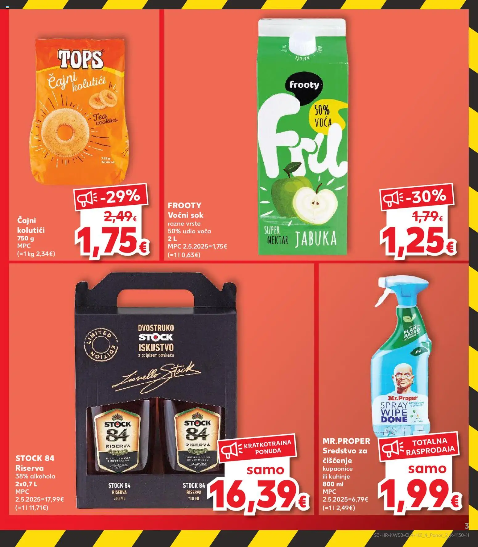Kaufland katalog | vrijedi od 10.12.2025 | Stranica: 3 | Proizvodi: Čajni kolutići, Sok, Čaj, Jabuka