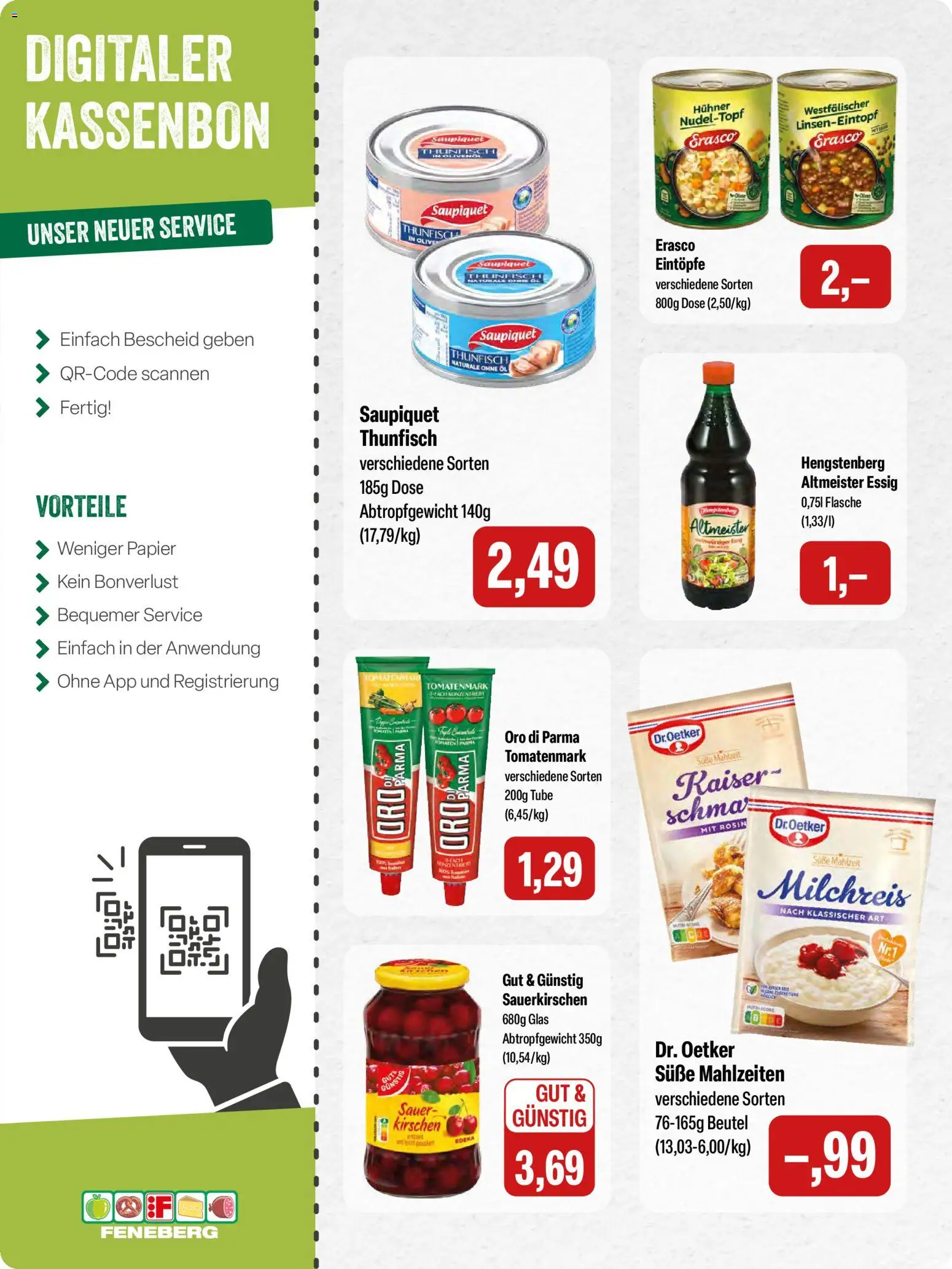 Feneberg Angebote – gültig ab 08.01.2026 | Seite: 12 | Produkte: Öl, Essig, Oro di parma, Erasco