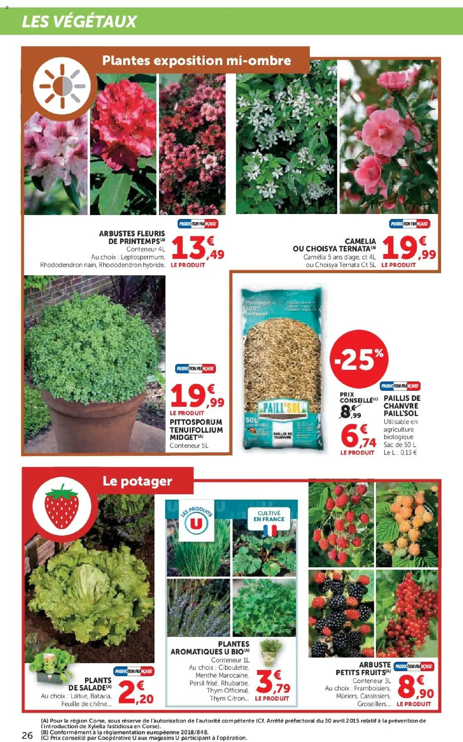 {H1} | Page: 26 | Produits: Le potager, Citron, Menthe, Persil