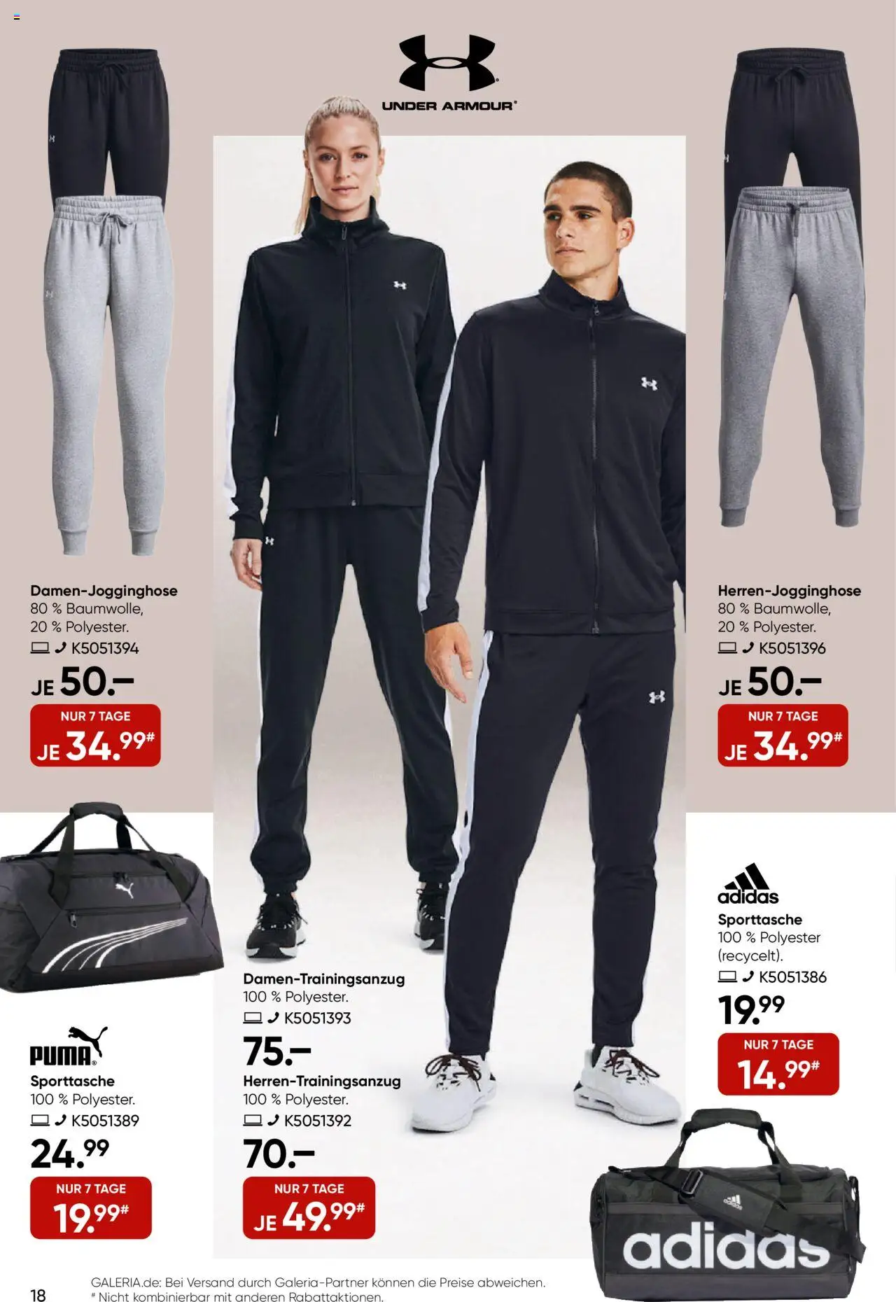 Galeria Karstadt Kaufhof Prospekt 	 – gültig ab 17.09.2025 | Seite: 18