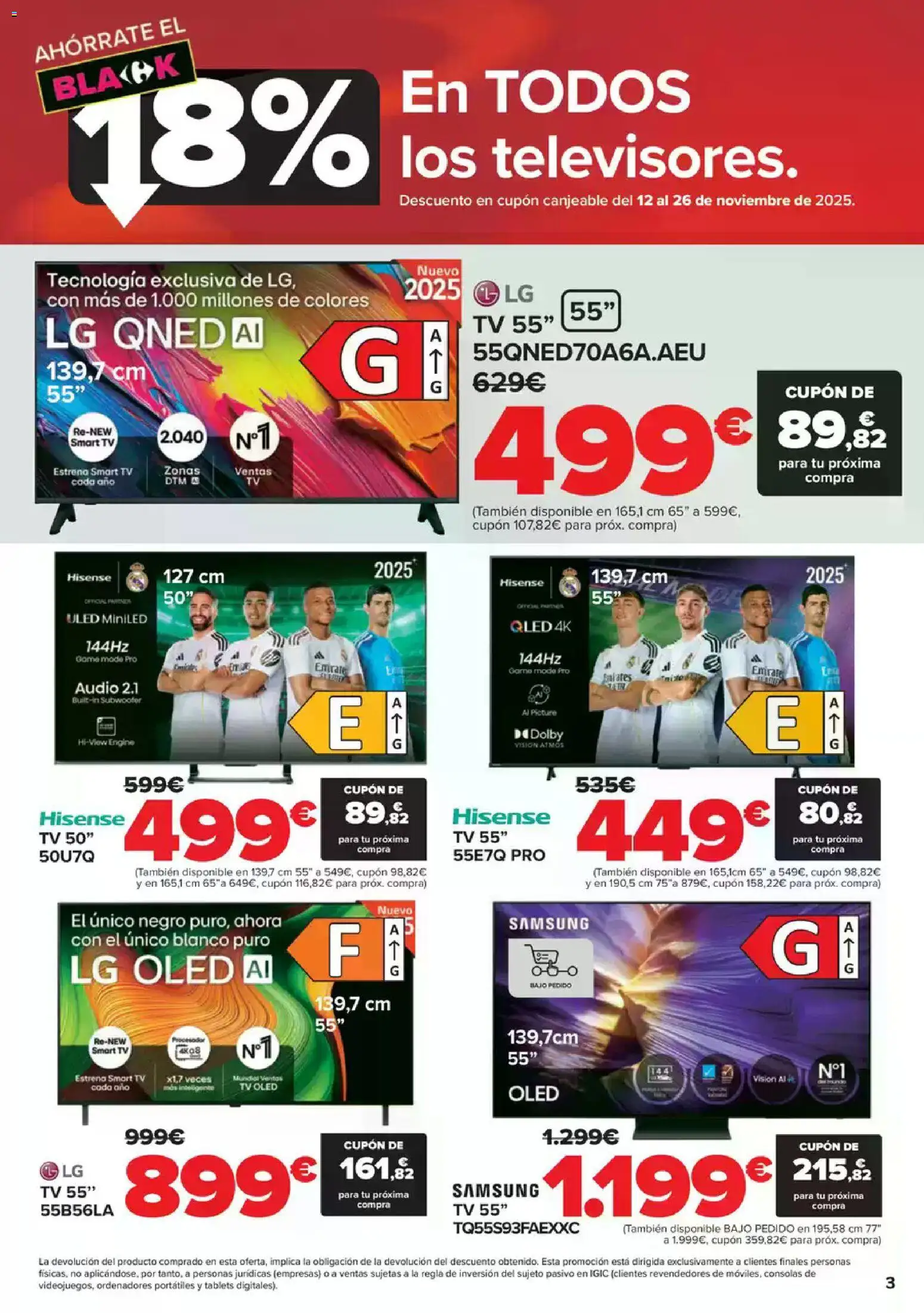 Carrefour Black Friday │ válido desde el 06.11.2025 | Página: 3 | Productos: Audio