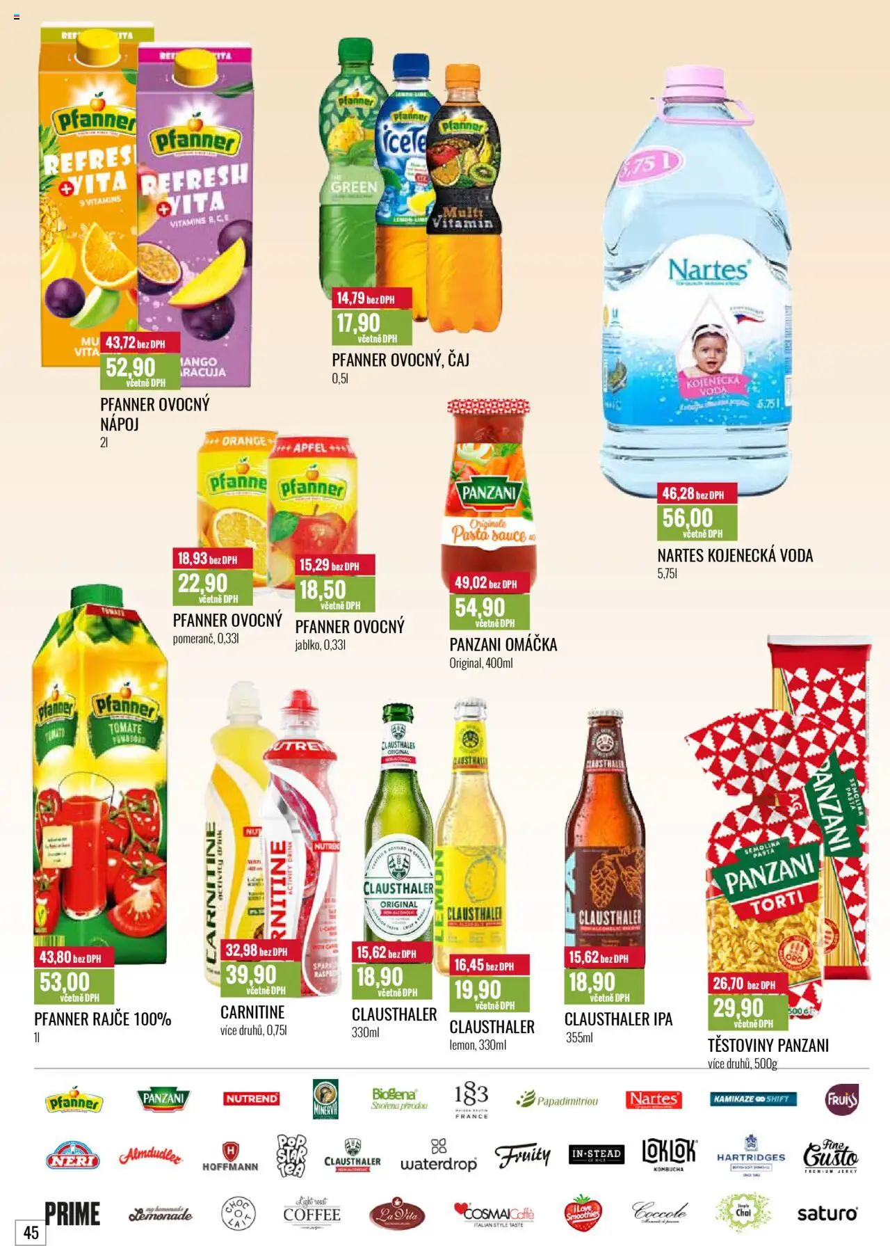 Ratio leták od 01.10.2025 | Strana: 46 | Produkty: Voda, Těstoviny, Waterdrop, Semolina