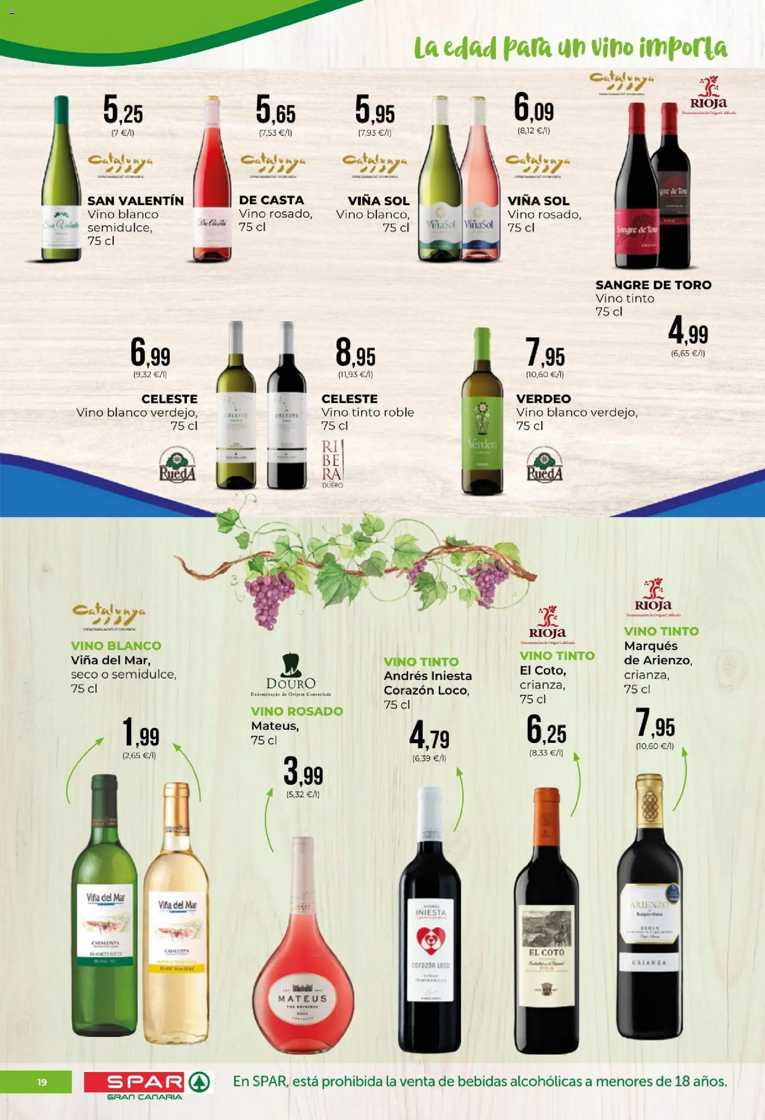 Spar - folleto │ válido desde el 20.03.2026 | Página: 19 | Productos: Vino rosado, Vino