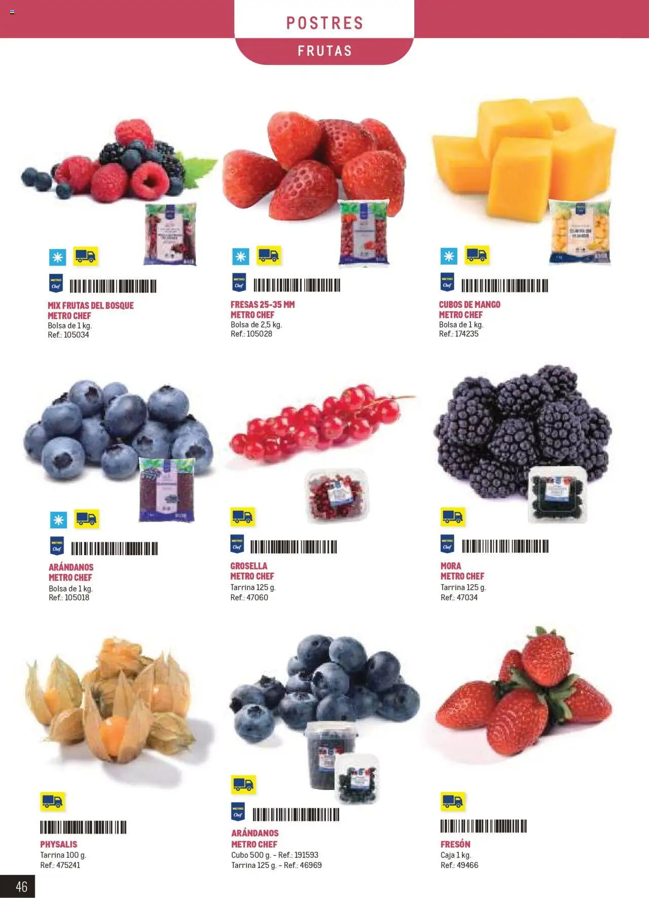 Makro -  Especial Catering Canarias │ válido desde el 25.02.2025 | Página: 46 | Productos: Fresas, Bolsa, Caja