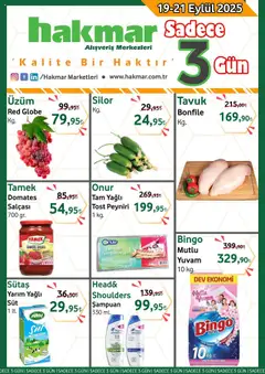 19.09.2025 tarihinden itibaren geçerli olan Hakmar kataloğu önizlemesi