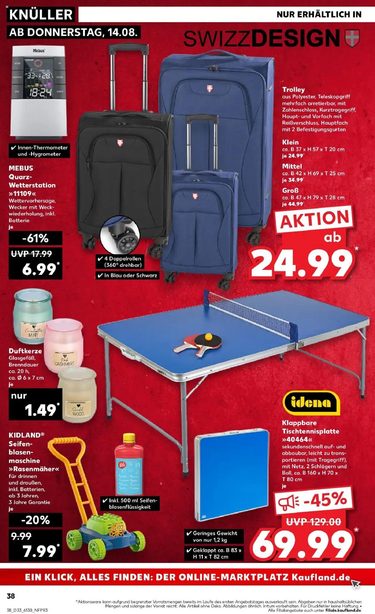 Kaufland prospekt Leonberg	 - gültig ab dem 18.08.2025 | Seite: 51 | Produkte: Wetterstation, Gewicht, Batterie, Wecker