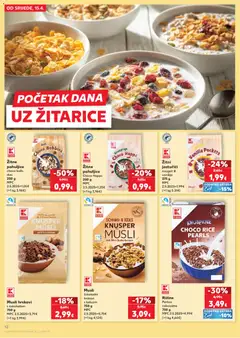 Žitne pahuljice choco balls duo, Žitne pahuljice choco balls duo 250 g - Pregled kataloga iz trgovine Kaufland, vrijedi od 15.04.2026 | Stranica: 12