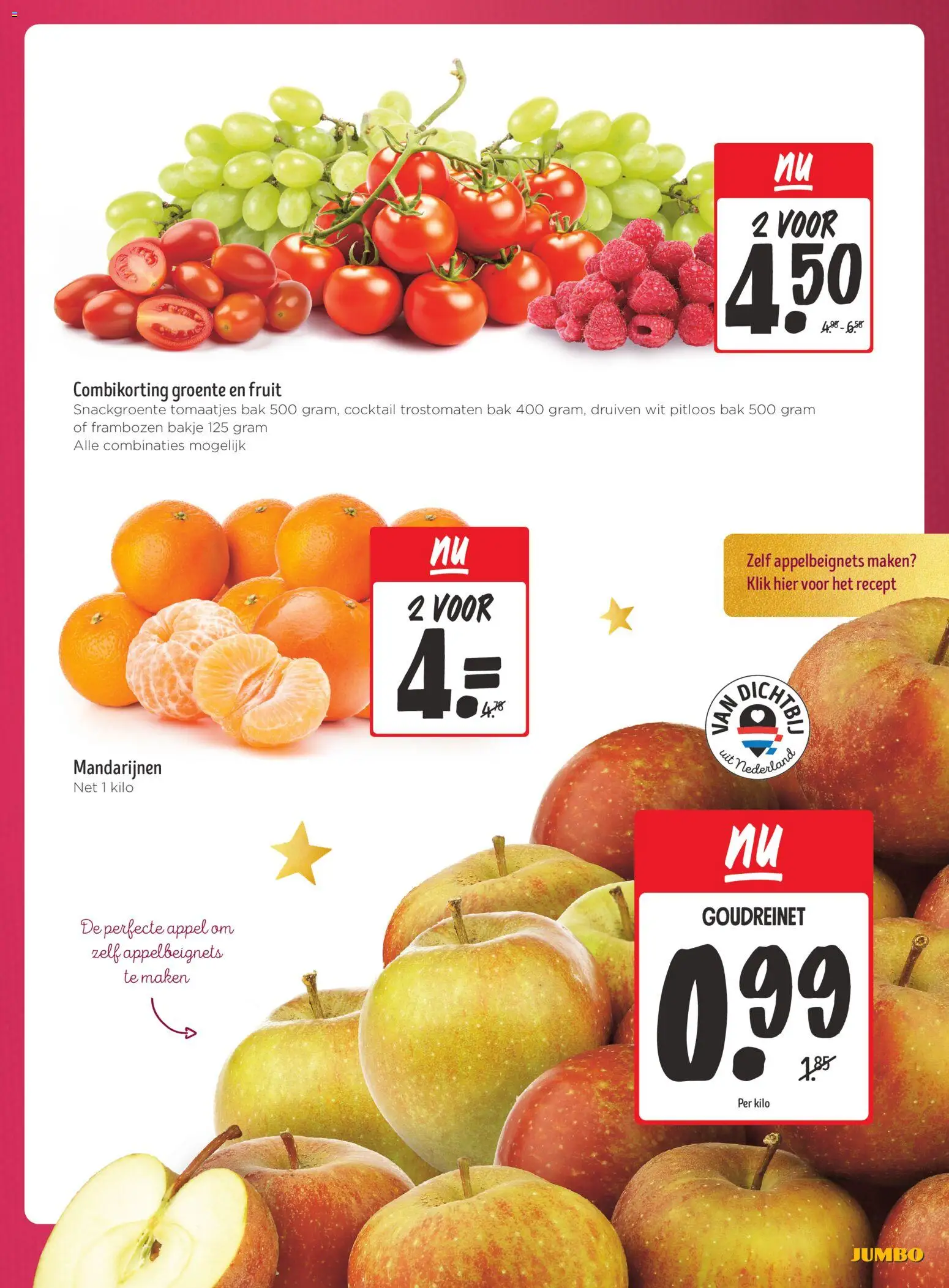 {H1} | Pagina: 13 | Producten: Mandarijnen, Fruit, Druiven, Frambozen