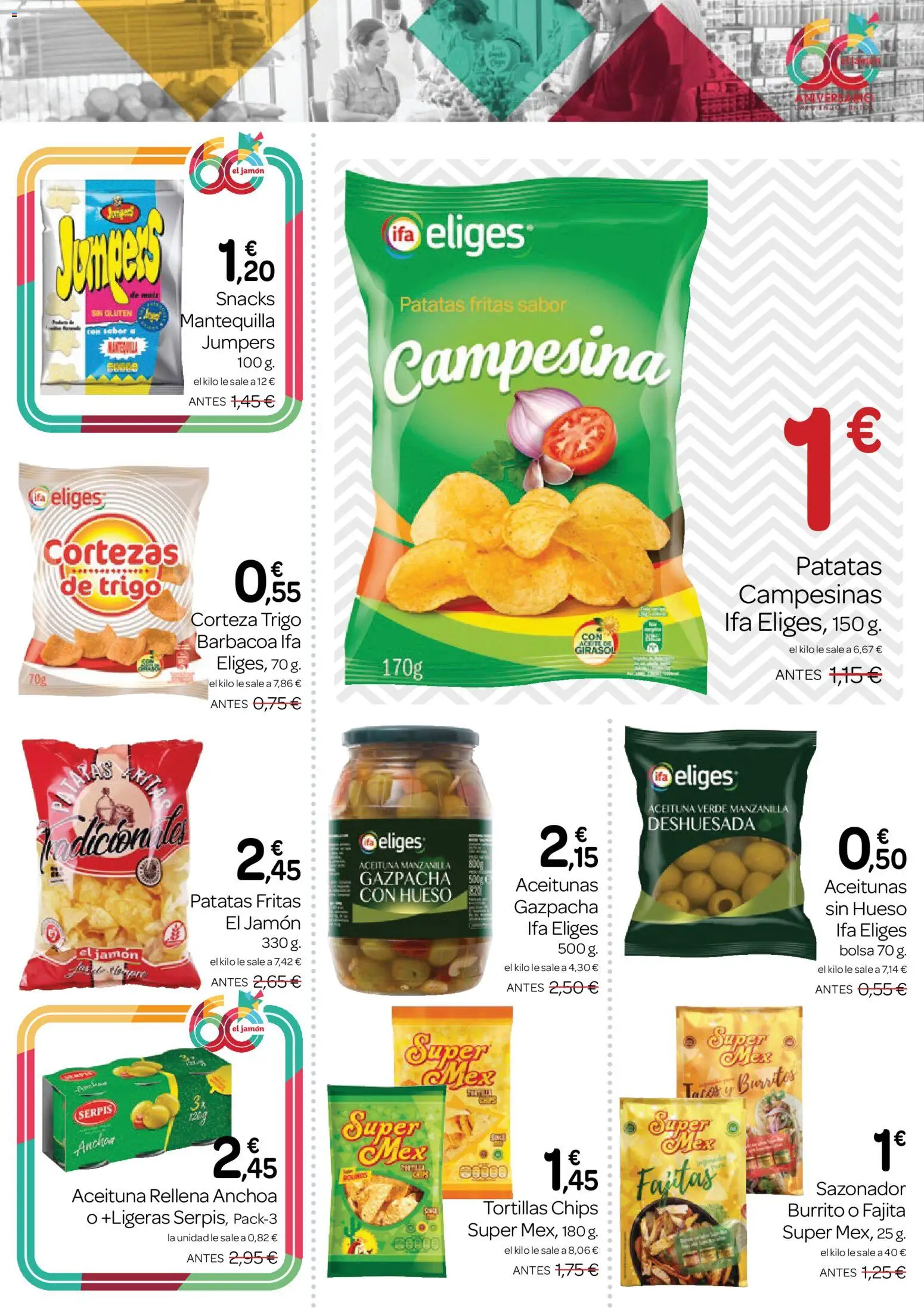 Supermercados El Jamón folleto │ válido desde el 23.04.2026 | Página: 17 | Productos: Jamón, Té, Anchoa, Συσκευή ροής