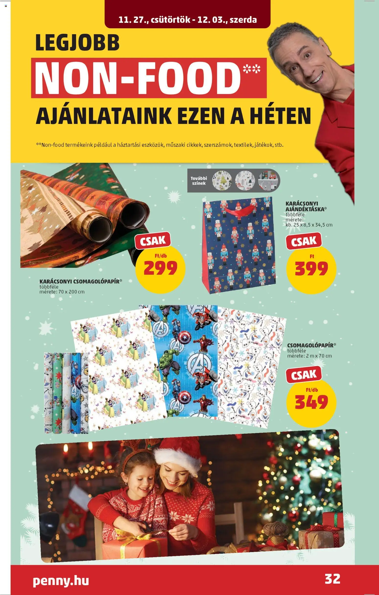 PENNY akciós ujság - amely érvényes a következő dátumtól: 27.11.2025 | Oldal: 36