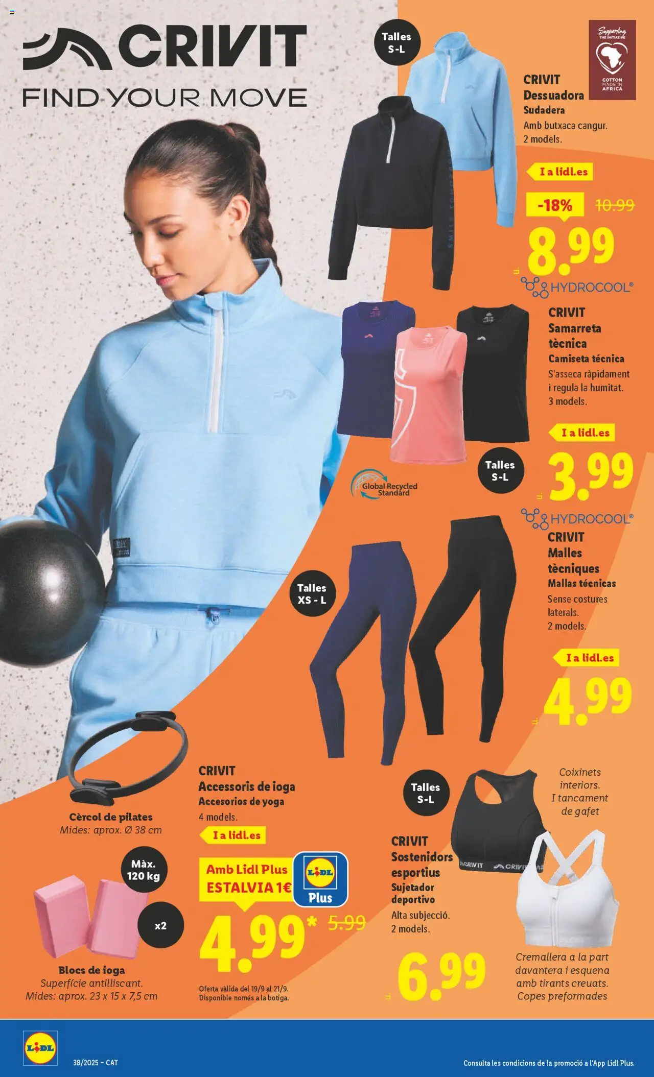 Lidl folleto de bazar │ válido desde el 15.09.2025 | Página: 20 | Productos: Sudadera