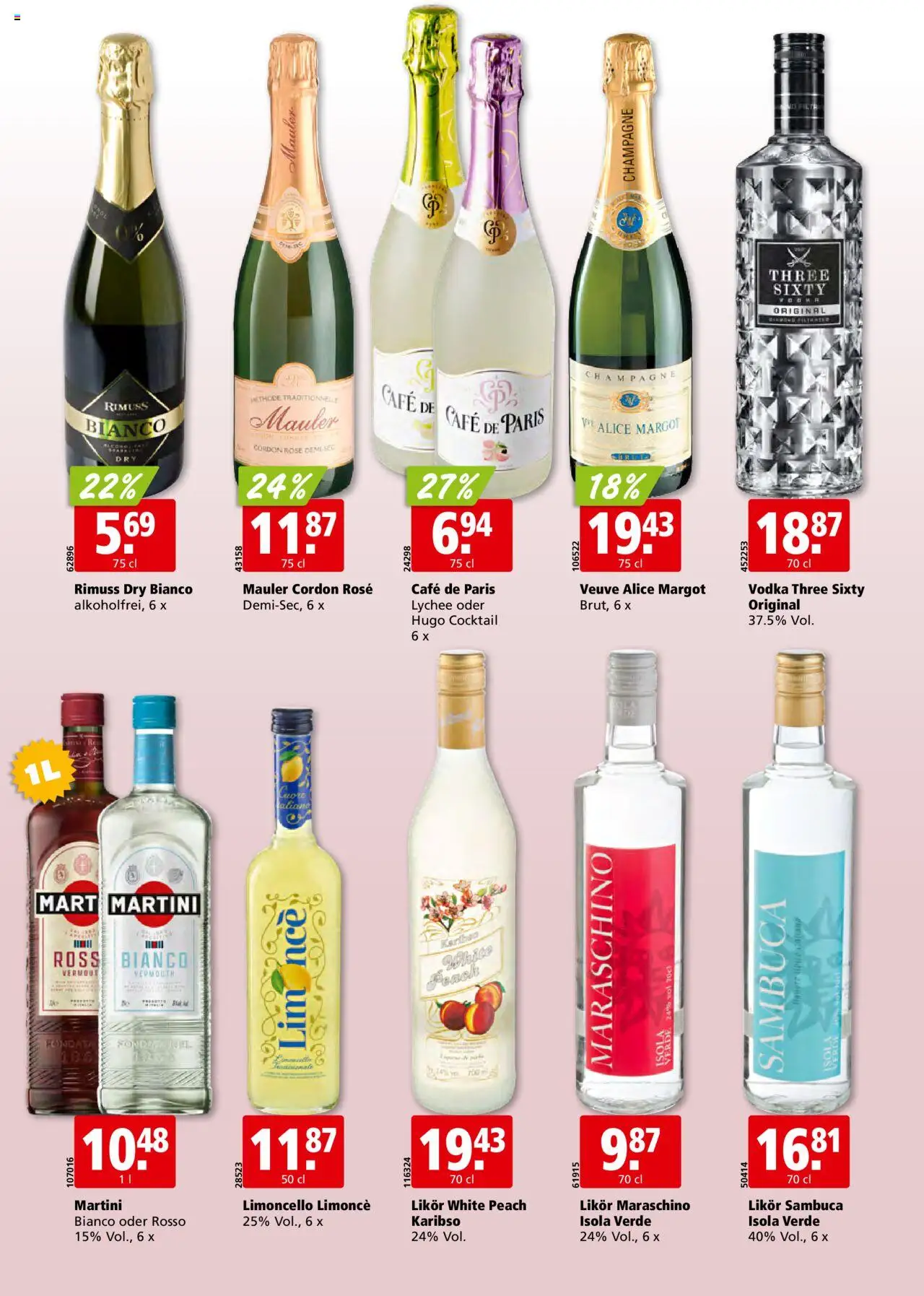 Aligro Aktionen - Chavannes, Matran, Genf, Sitten ab 02.06.2025 | Seite: 26 | Produkte: Likör