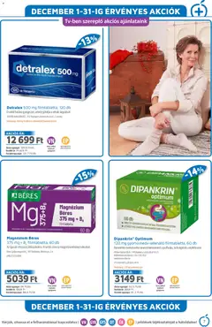 Alma Gyógyszertárak Akciós újság - amely érvényes a következő dátumtól: 01.12.2025 | Oldal: 7
