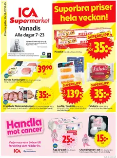 ICA Supermarket - Stockholm - Förhandsvisning av reklamblad från butik ICA Supermarket aktuell från 13.10.2025