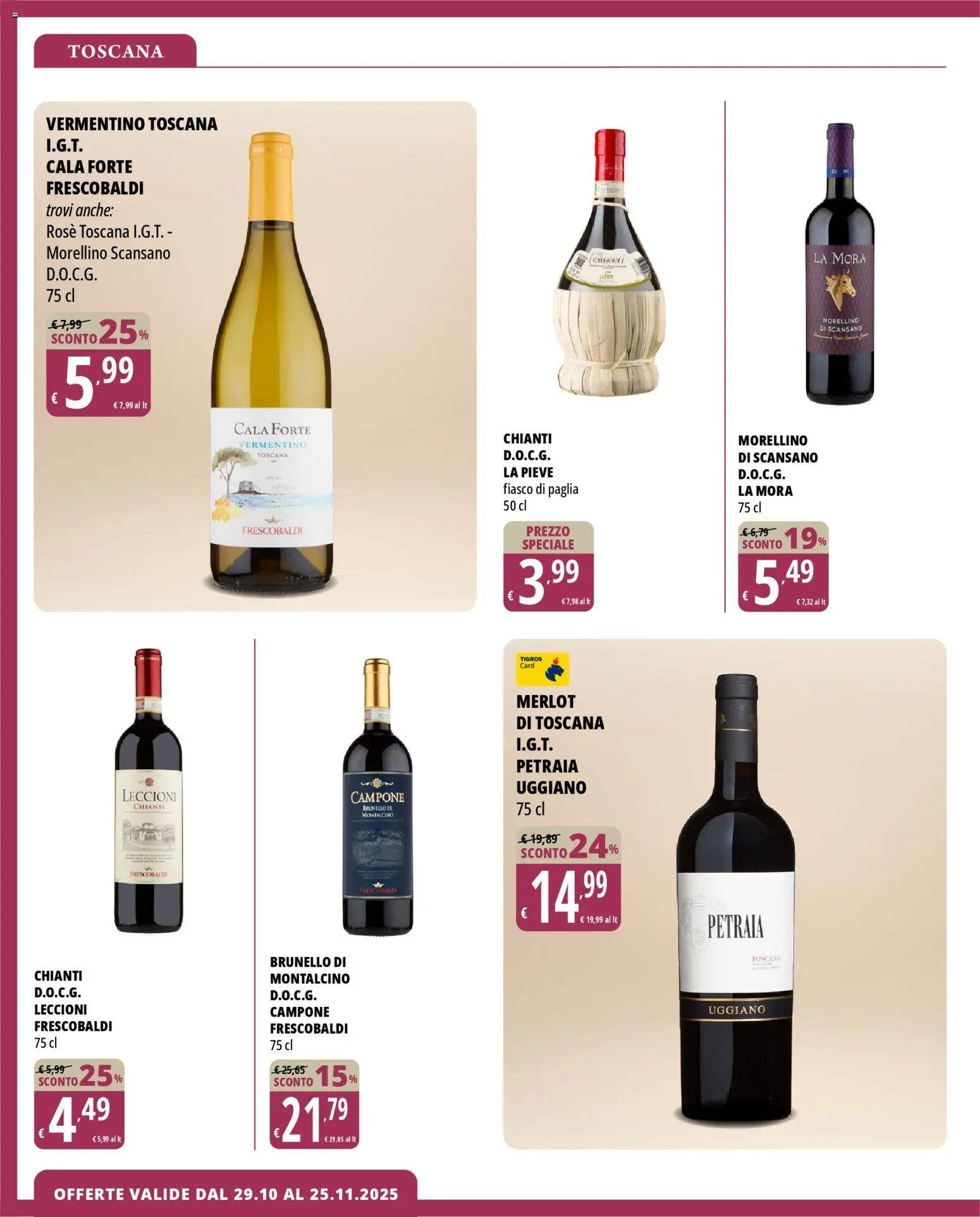 Volantino Tigros del 29.10.2025 | Pagina: 8