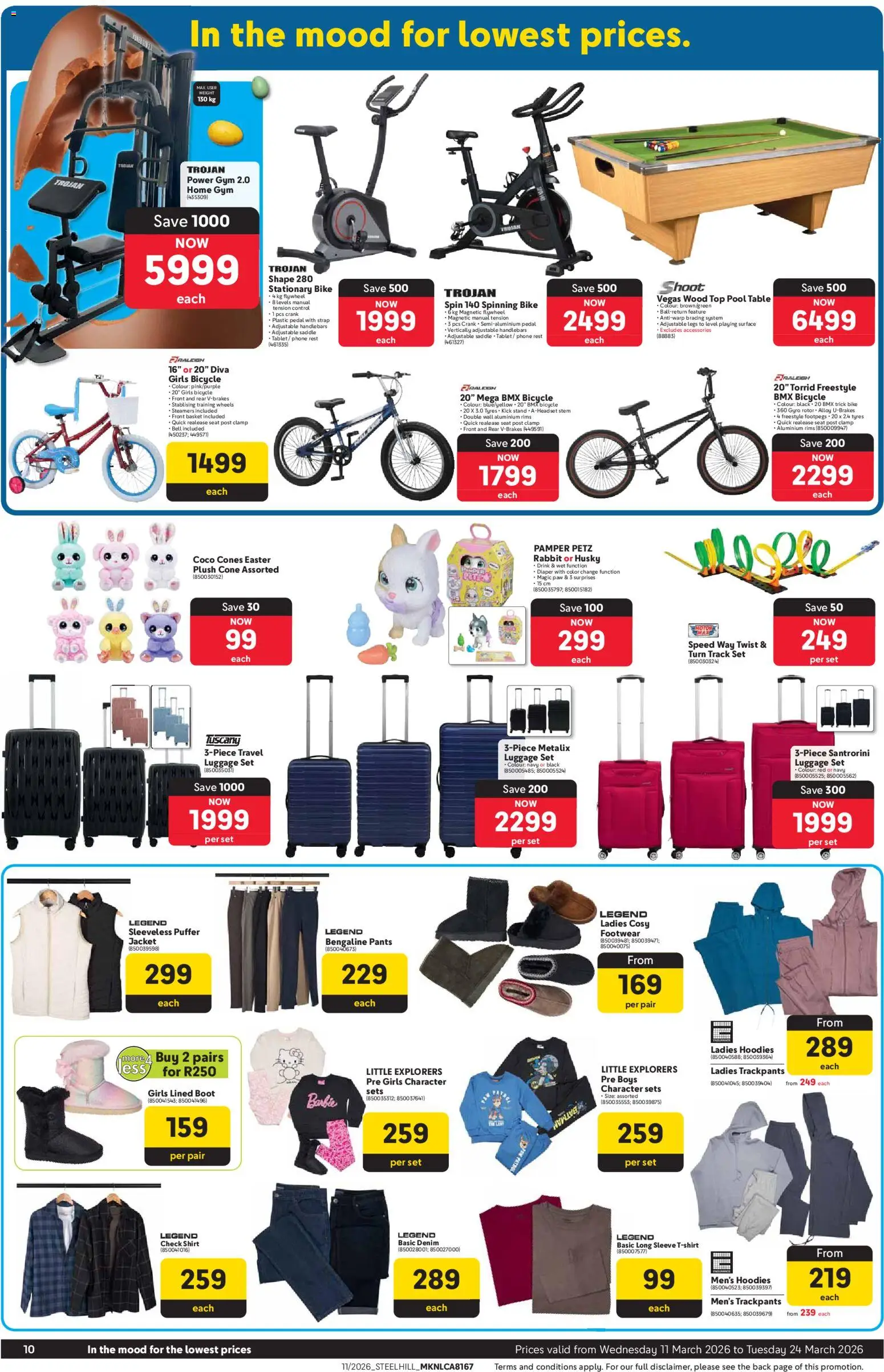 New Makro catalogue – valid from 11.03.2026 | Page: 10 | Products: Shirt, Pants, Trackpants, Queso de vaca