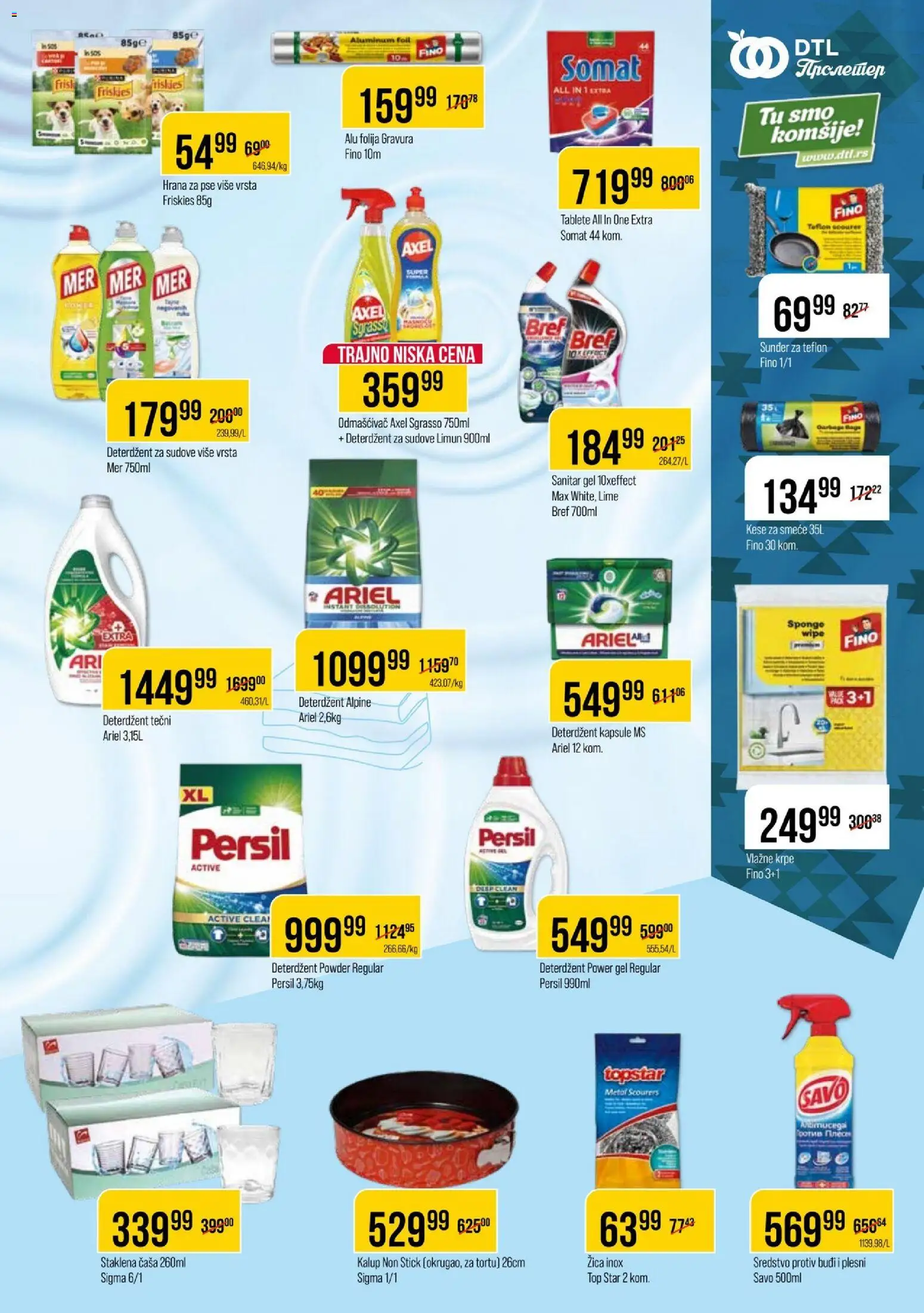 Metalac Proleter katalog - važi od 11.03.2026 | Strana: 11 | Proizvode: Ariel, Kapsule, Limun, Persil