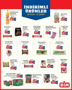 30.01.2026 tarihinden itibaren geçerli olan BİM kataloğu önizlemesi | Sayfa: 2