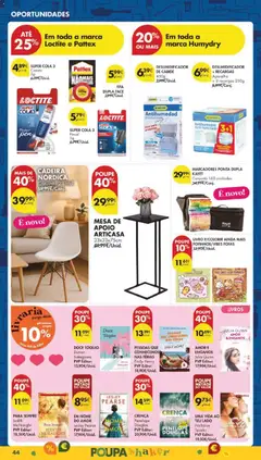 Pré-visualização DESUMIDIFICADOR DE CABIDE, 450g válido de 03.02.2026 | Página: 50 | Produtos: Pincel, Mesa, Cadeira, Cabide