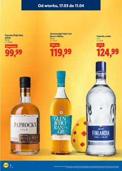 Náhled letáku Lidl Polsko leták - Alkoholi mocnych i win  od 17.03.2026 | Strana: 4 | Produkty: Vodka, Whisky