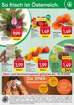 Spar - Niederösterreich Obst & Gemüse ab 13.10.2025 gültig