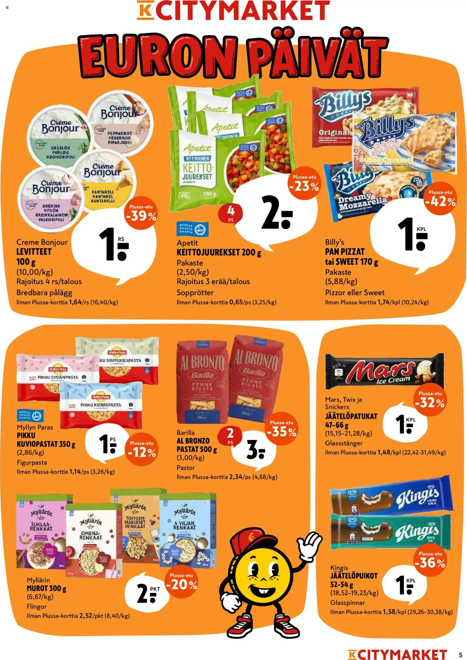 K-Citymarket tarjoukset – voimassa 09.02.2026 alkaen | Sivu: 5