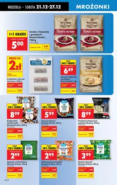 Pogląd oferty "Ogórki konserwowe Krakus, 920 g, Pickled cucumbers Krakus, 920 g" - ważna od 21.12.2025 | Strona: 44