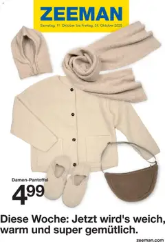 Zeeman Prospekt 	 ab 11.10.2025 gültig
