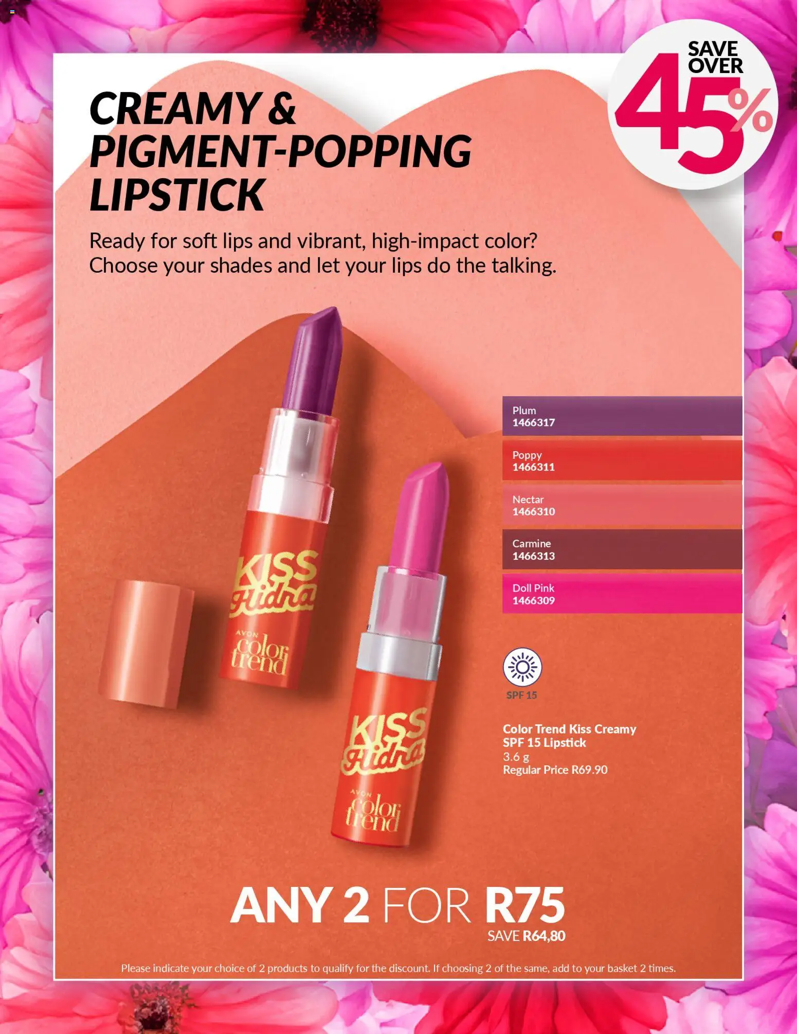 New Avon Beauty Fair catalogue – valid from 19.03.2026 | Page: 16 | Products: Basket, Lipstick