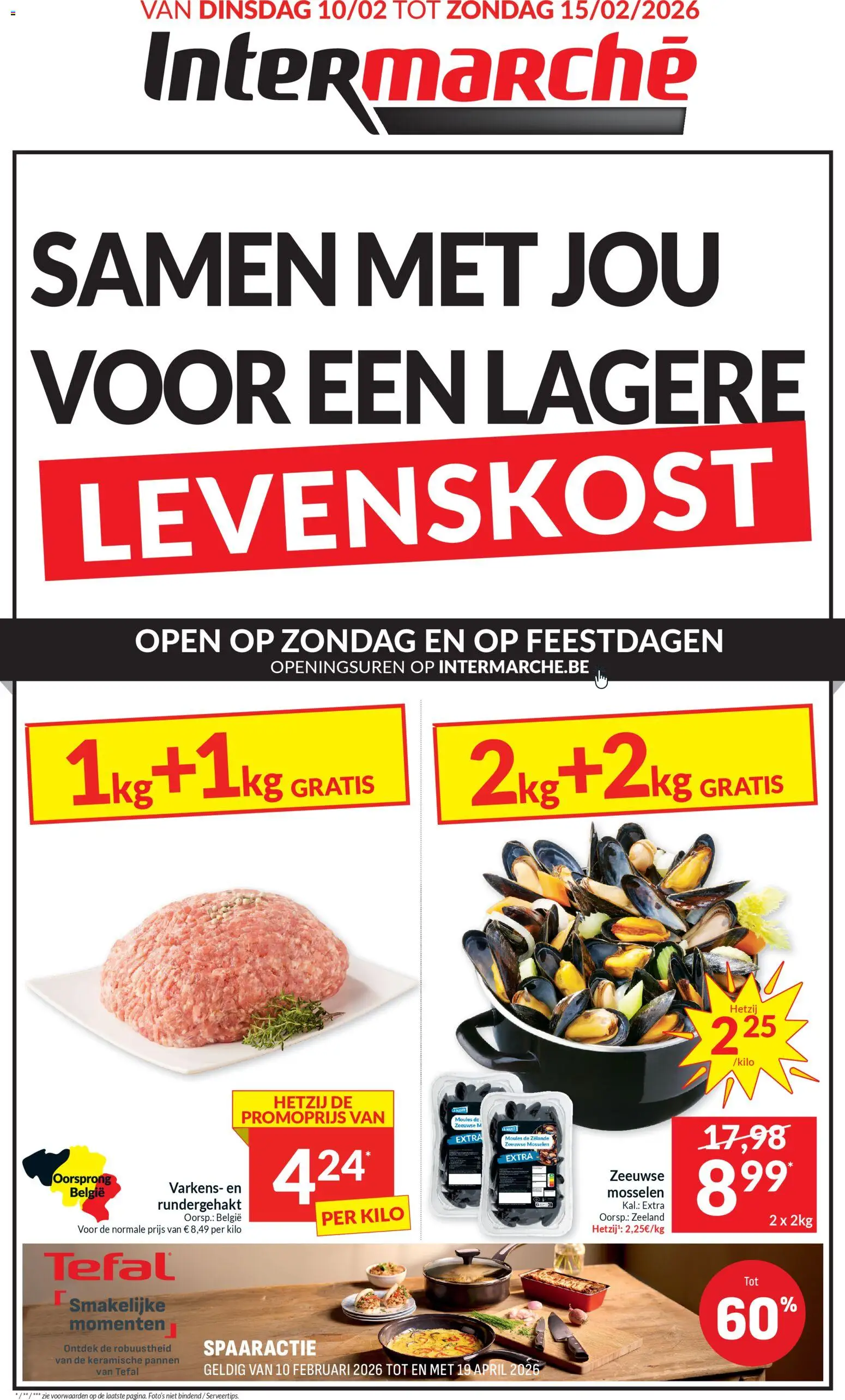 {H1} | Pagina: 1 | Producten: Mosselen