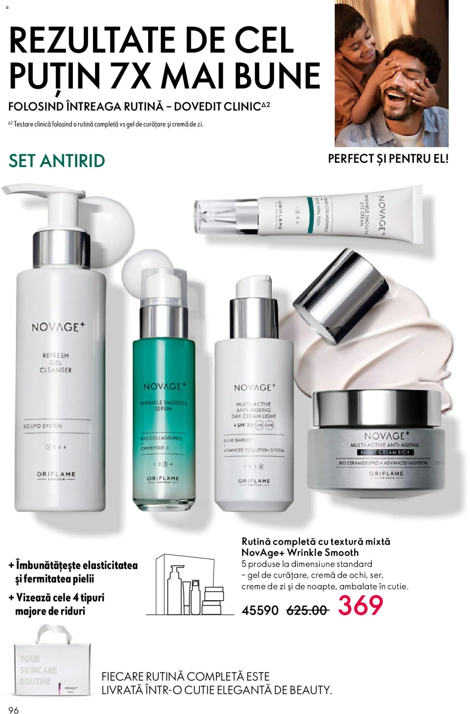 Noul catalog Oriflame – valabil de la 27.05.2026 | Pagină: 96 | Produse: Şerit ödül, Serum, Cutie, Cremă