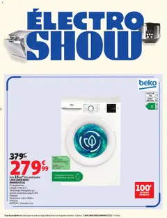 Auchan - Prévisualisation de Auchan - ElectroShow hypermarchés valide à partir de 03.02.2026 | Page: 2 | Produits: Lave linge