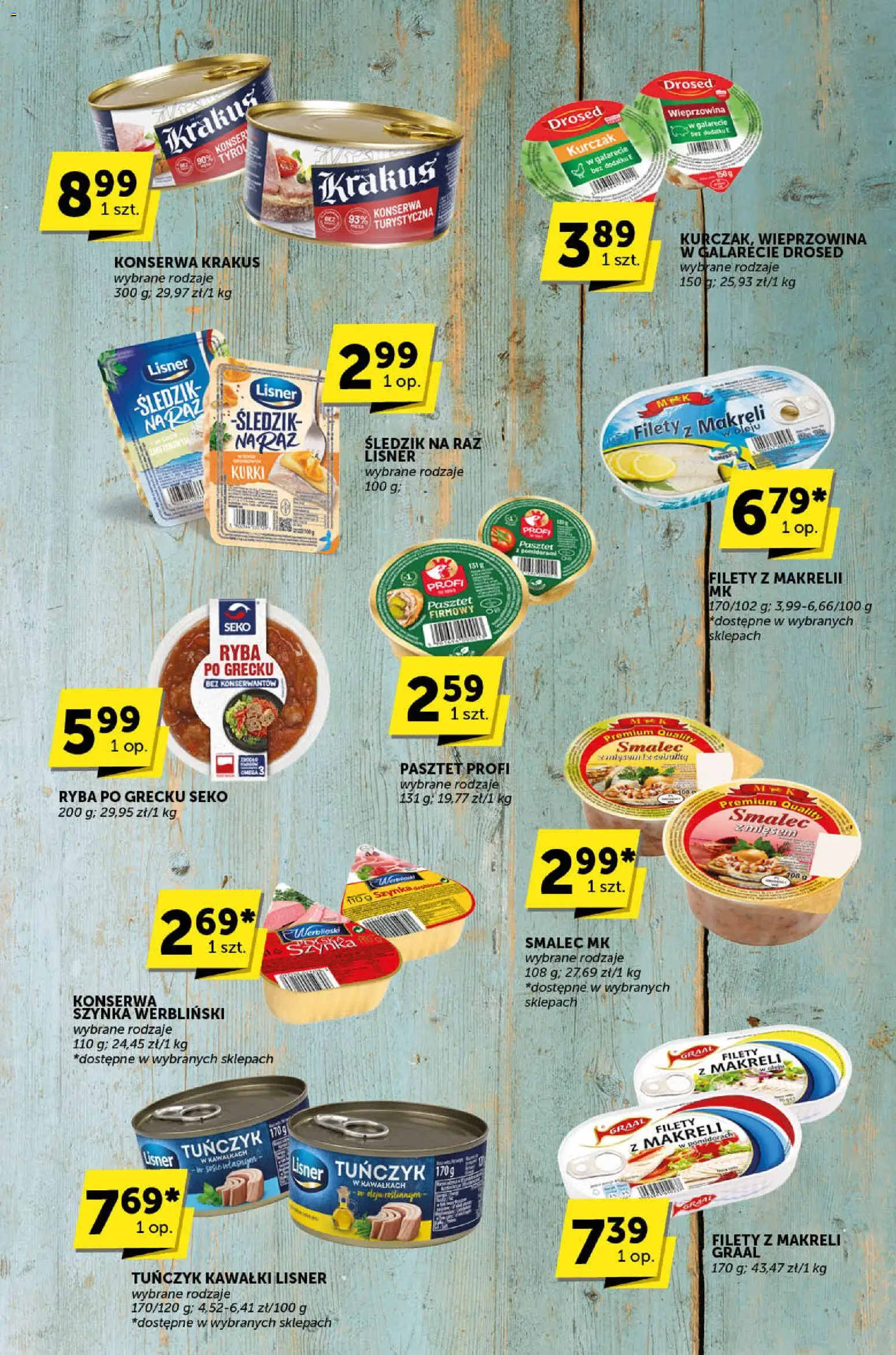 Groszek Gazetka - Katalog od 13.11.2025 | Strona: 8 | Produkty: Szynka, Ryba po grecku, Wieprzowina, Ryba
