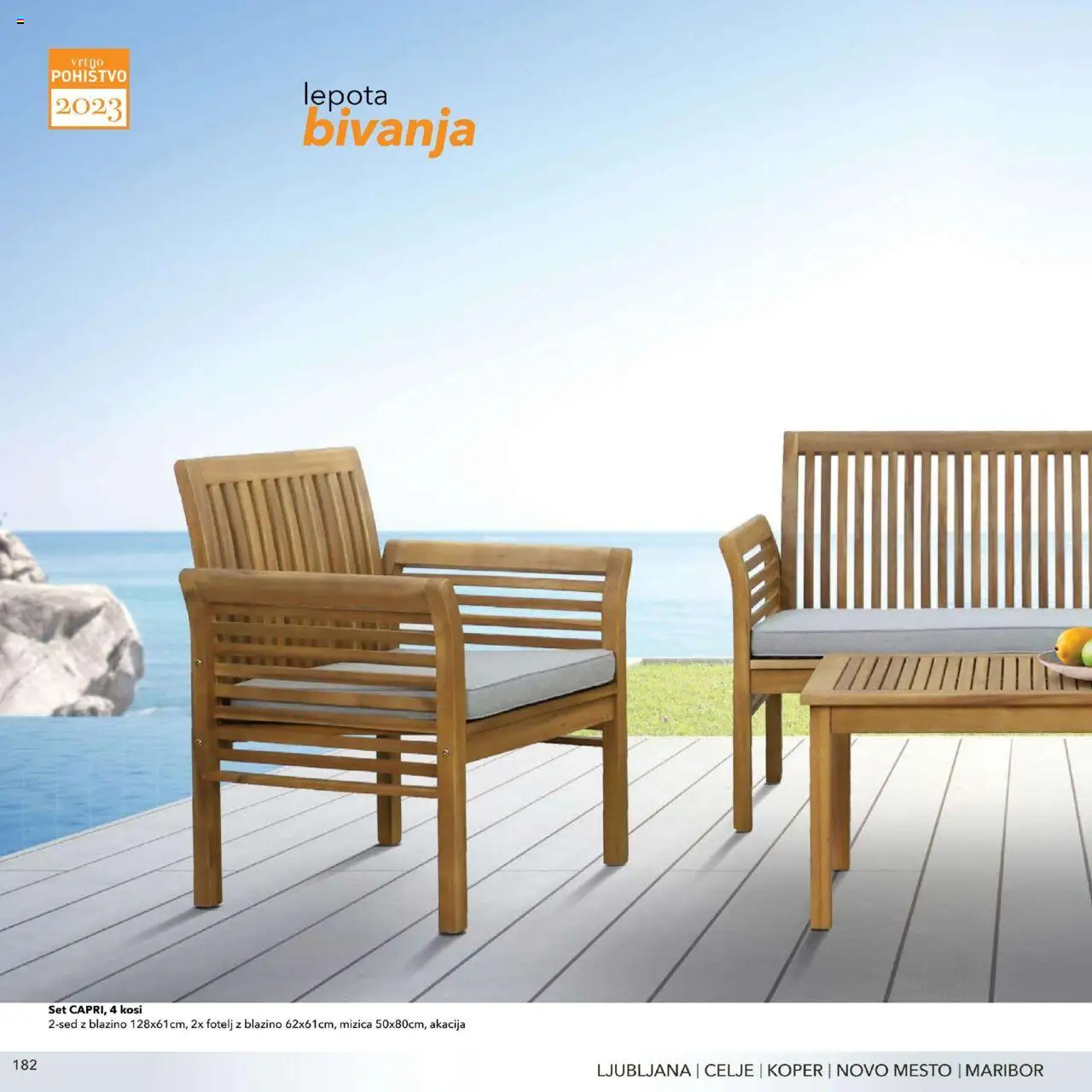 Harvey Norman - Katalog - Vrtno pohištvo │ velja od 01.03.2023 | Stran: 182