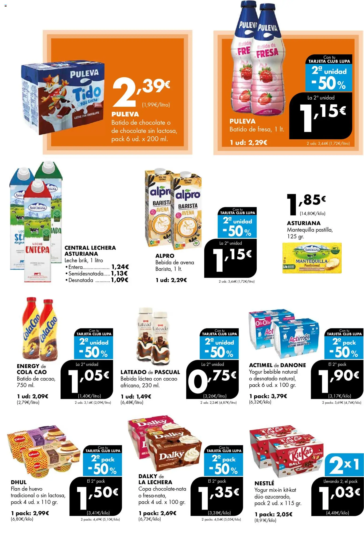 Lupa Supermercados folleto │ válido desde el 13.11.2025 | Página: 7 | Productos: Yogur, Chocolate, Συσκευή ροής, Φρυγανιές σικάλεως