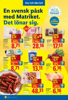 Lidl erbjudanden - Förhandsvisning av reklamblad från butik Lidl aktuell från 01.04.2026 | Sida: 8
