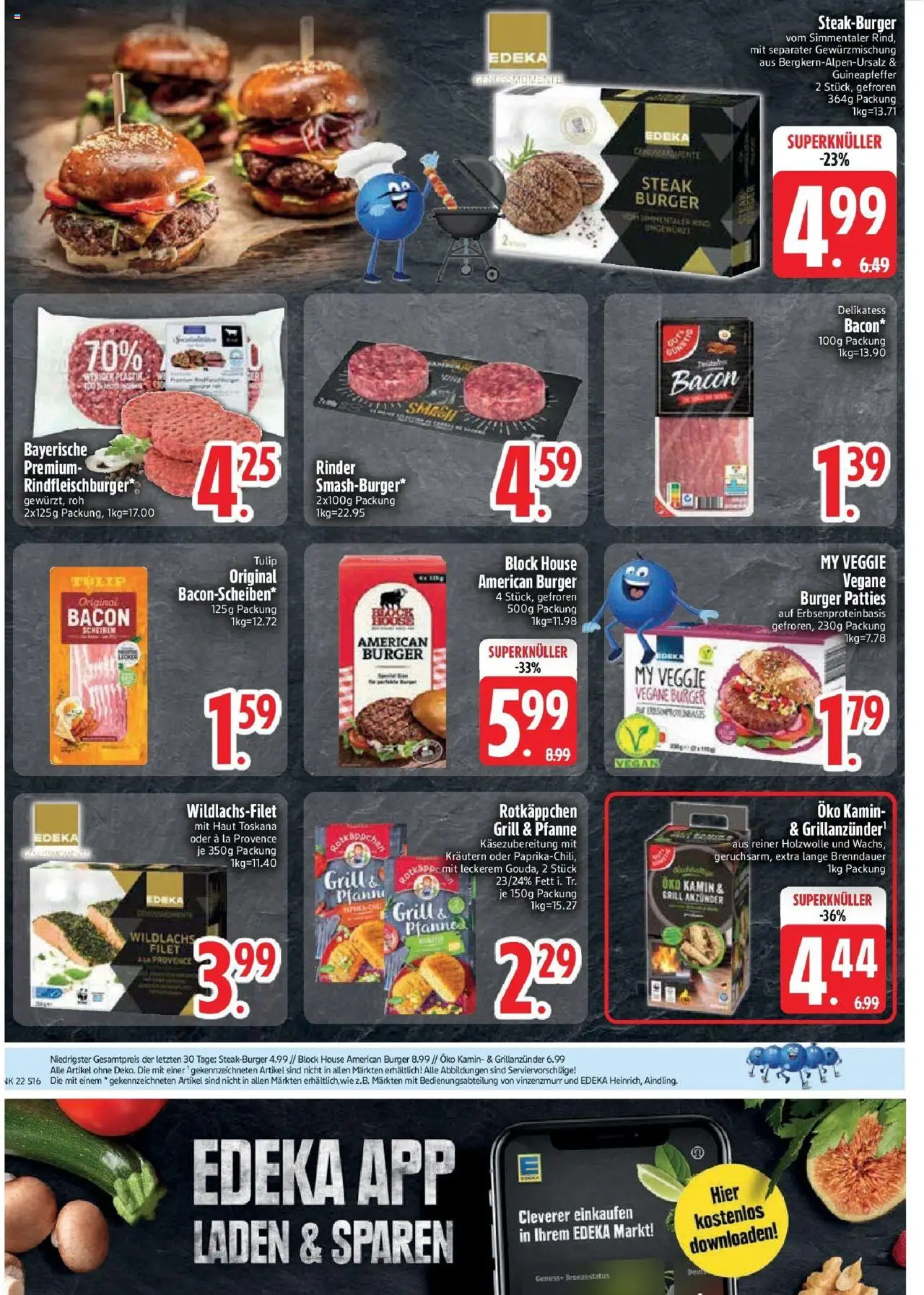 Edeka prospekt Bodenwöhr	 - gültig ab dem 25.05.2025 | Seite: 18 | Produkte: Grill, Burger, Rotkäppchen, Steak