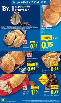 Katalog Lidl - Pregled kataloga iz trgovine Lidl, vrijedi od 20.10.2025 | Stranica: 6