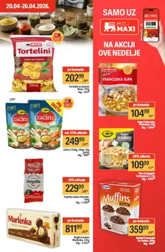 Maxi katalog - pregled Maxi kataloga - važi od 20.04.2026 | Strana: 17