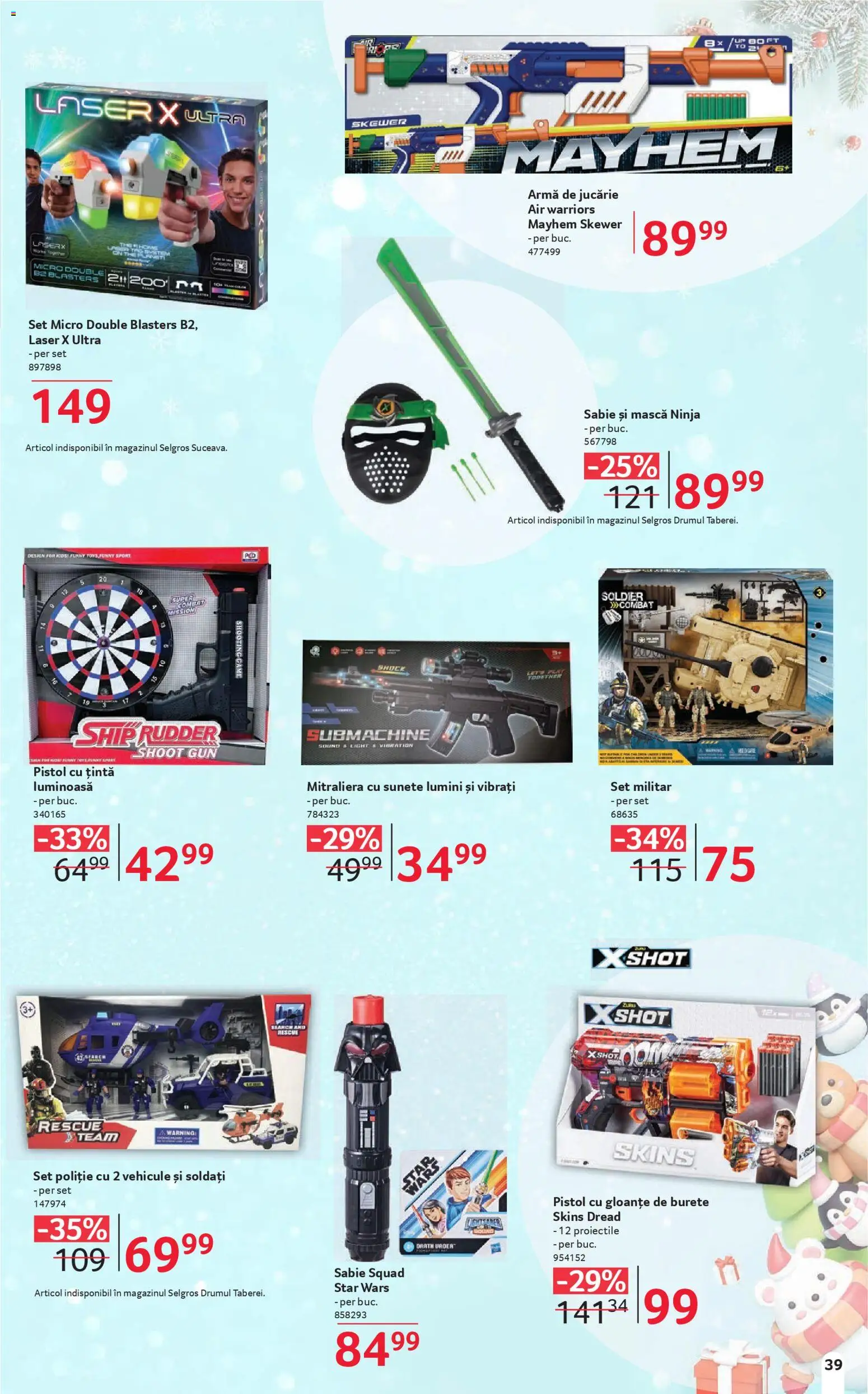 Noul catalog Selgros – valabil de la 06.12.2025 | Pagină: 39 | Produse: Burete