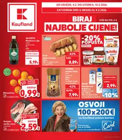 Kaufland HR Akciós újság - amely érvényes a következő dátumtól: 04.02.2026