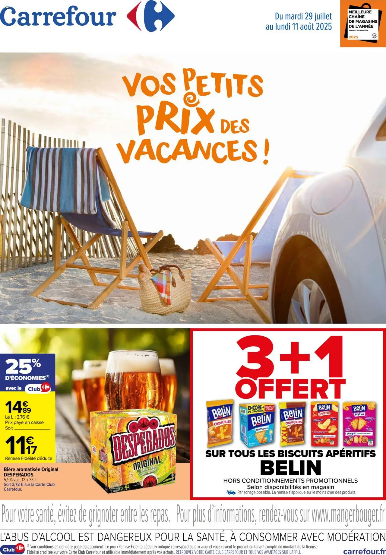  | Page: 1 | Produits: Desperados, Crackers, Bière, Biscuits