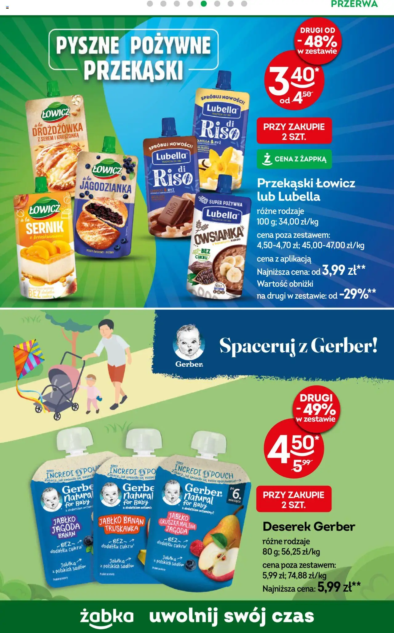 Żabka Gazetka od 21.05.2025 | Strona: 82 | Produkty: Galaretka, Baton, Orzechy
