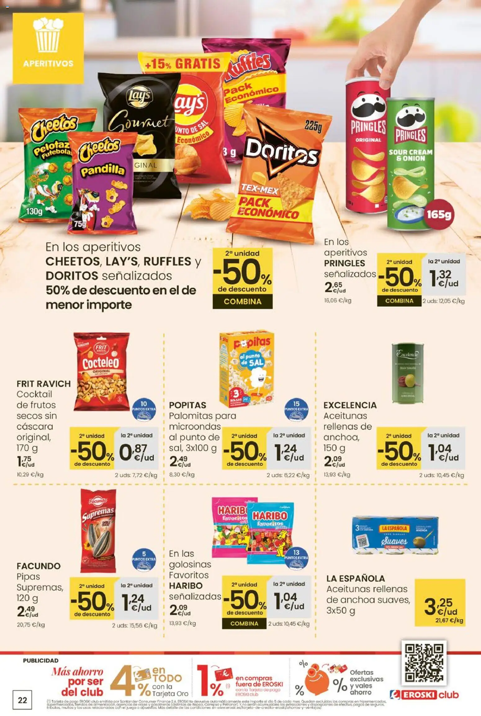 Eroski - Carnaval del ahorro │ válido desde el 12.02.2026 | Página: 22 | Productos: Golosinas, Anchoa