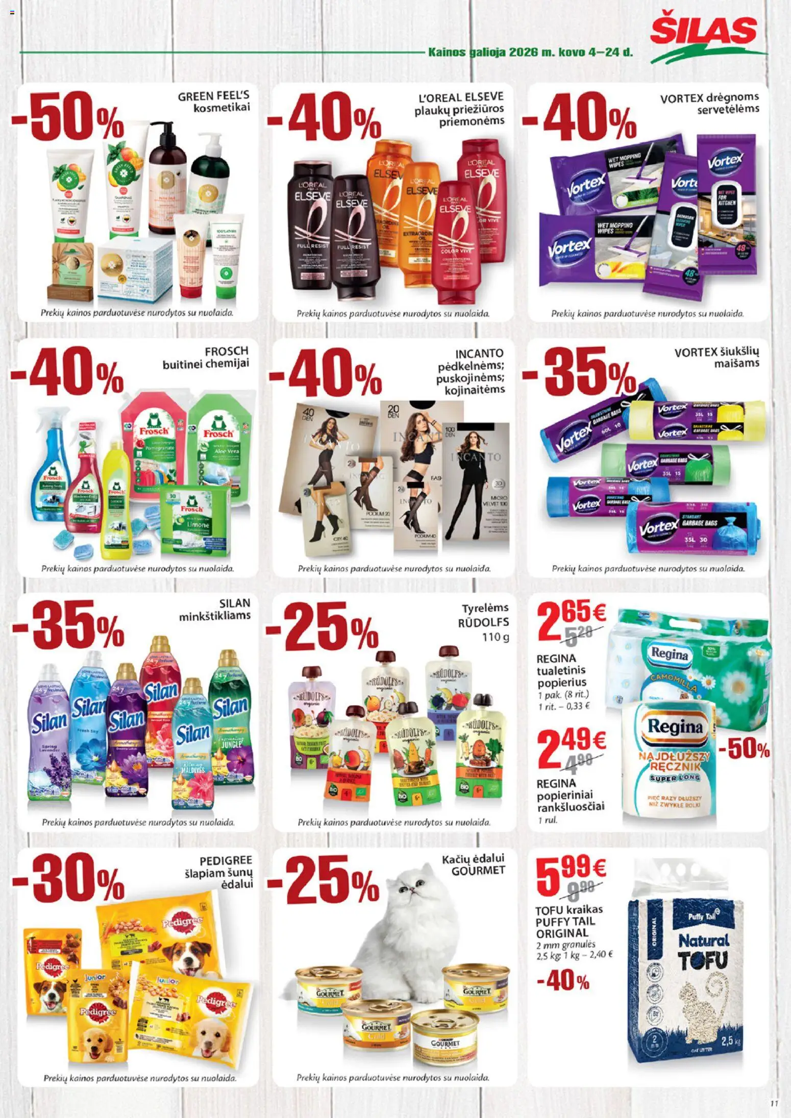 Šilas akcijos nuo 04.03.2026 | Puslapis: 11