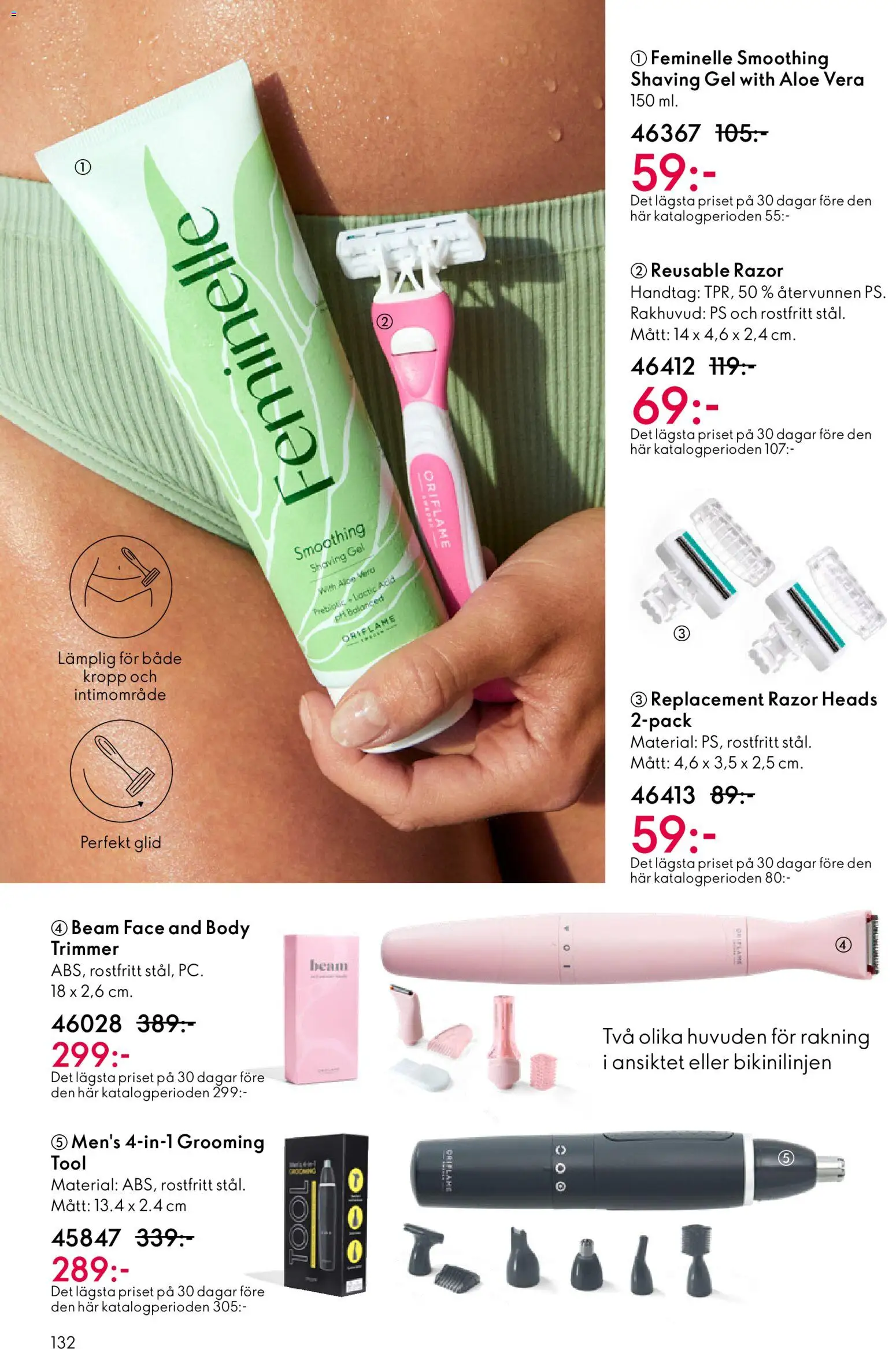 Oriflame reklamblad aktuell från 28.01.2026 | Sida: 132 | Produkter: Trimmer
