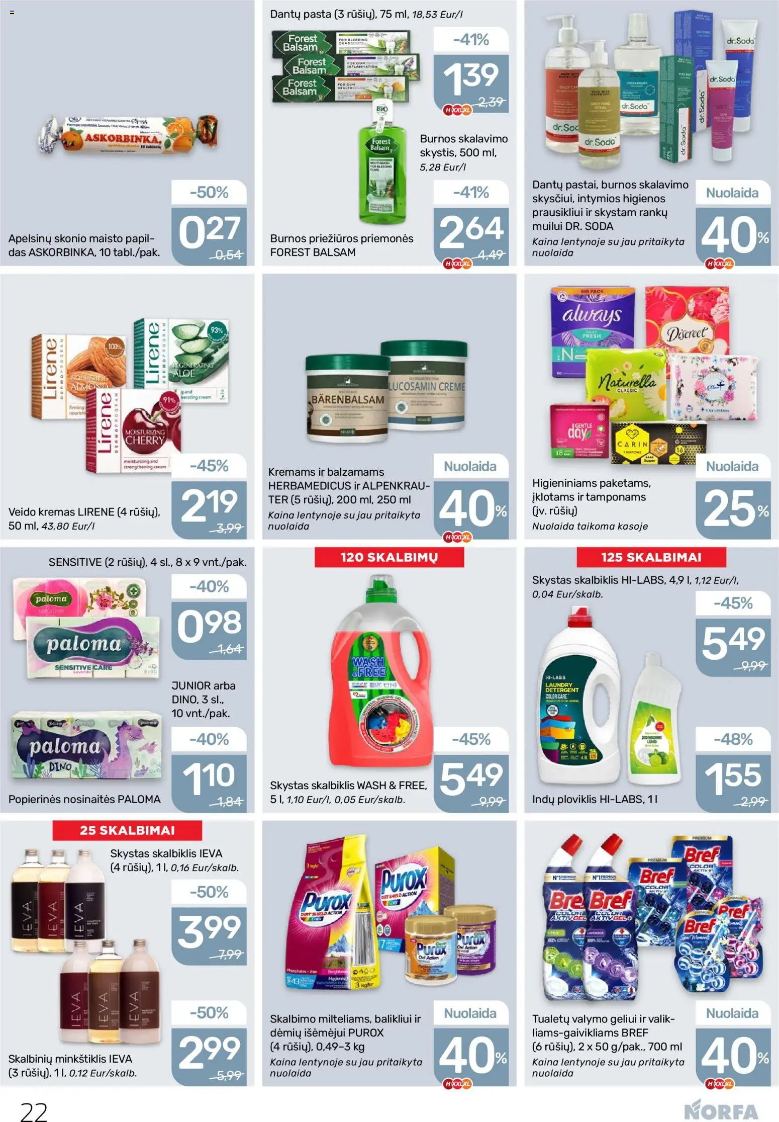 NORFA akcijos nuo 22.01.2026 | Puslapis: 22