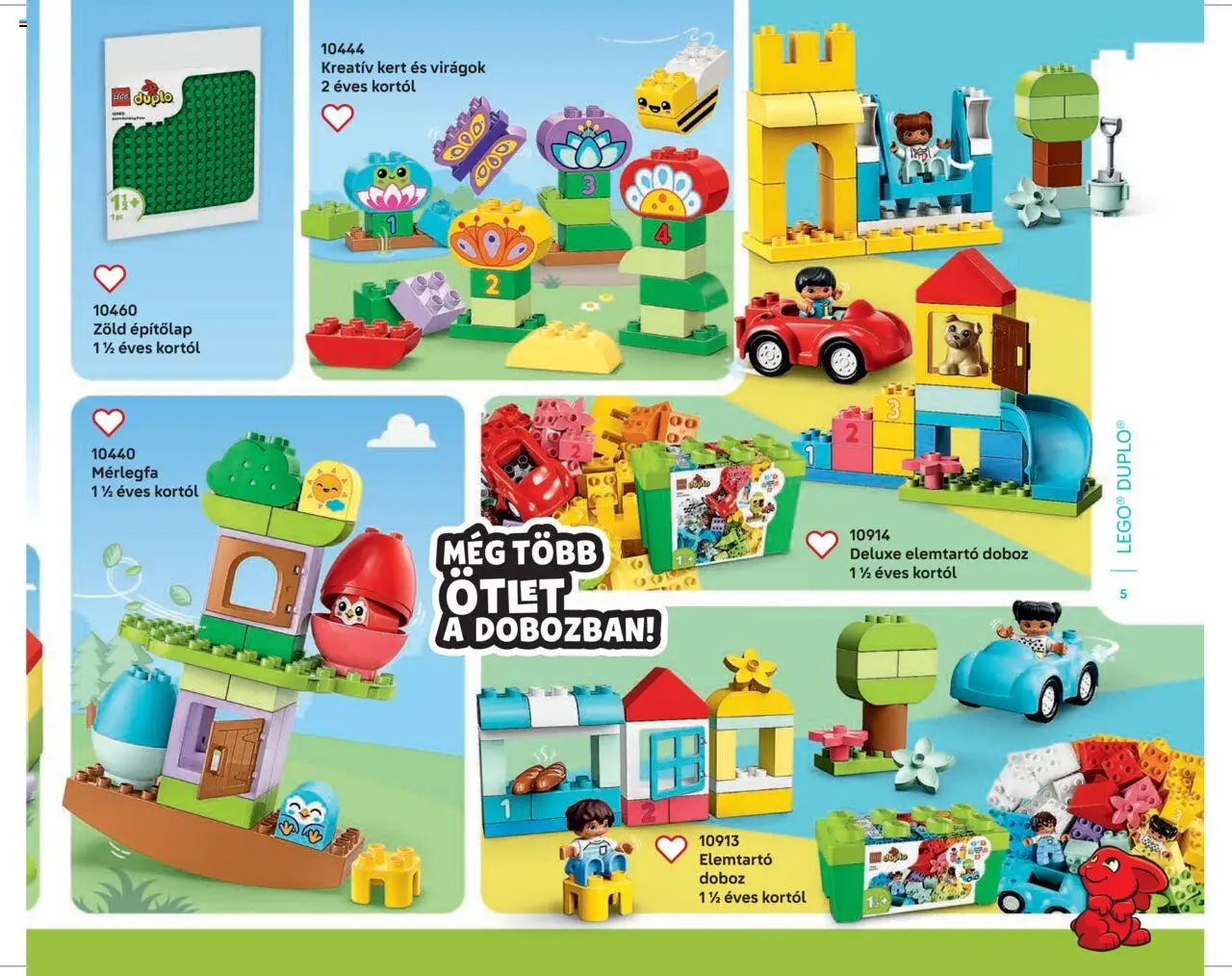 KOCKAÁRUHÁZ akciós ujság - amely érvényes a következő dátumtól: 01.06.2025 | Oldal: 5 | Termékek: Virágok, Duplo, Doboz